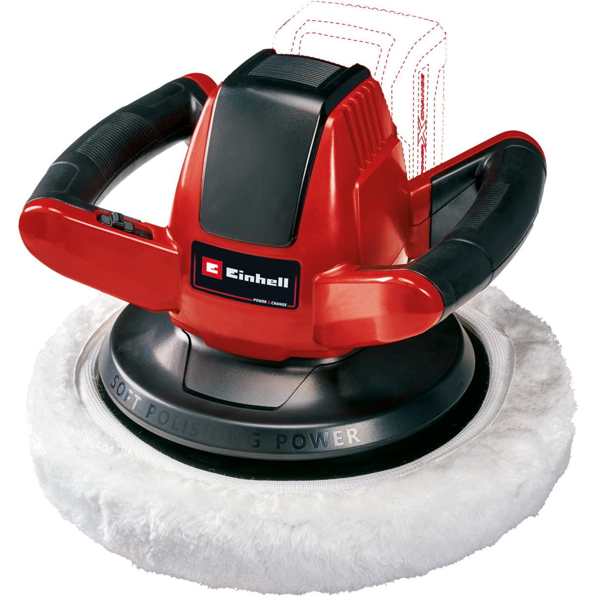 Einhell Battery Polishing Machine CE-CB 18 254 Li Solo