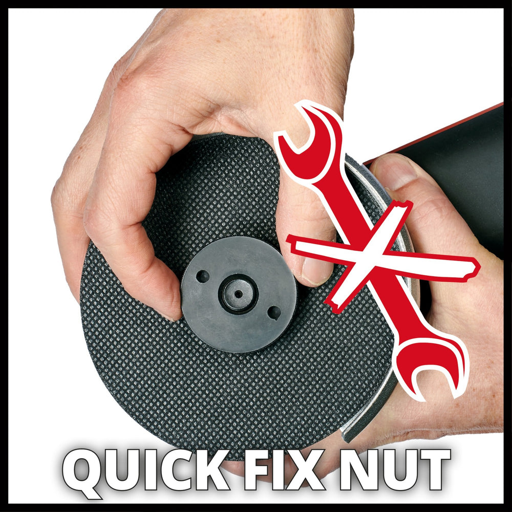 Einhell Axxio -Batteriewinkelmühle 18 115 BL Solo