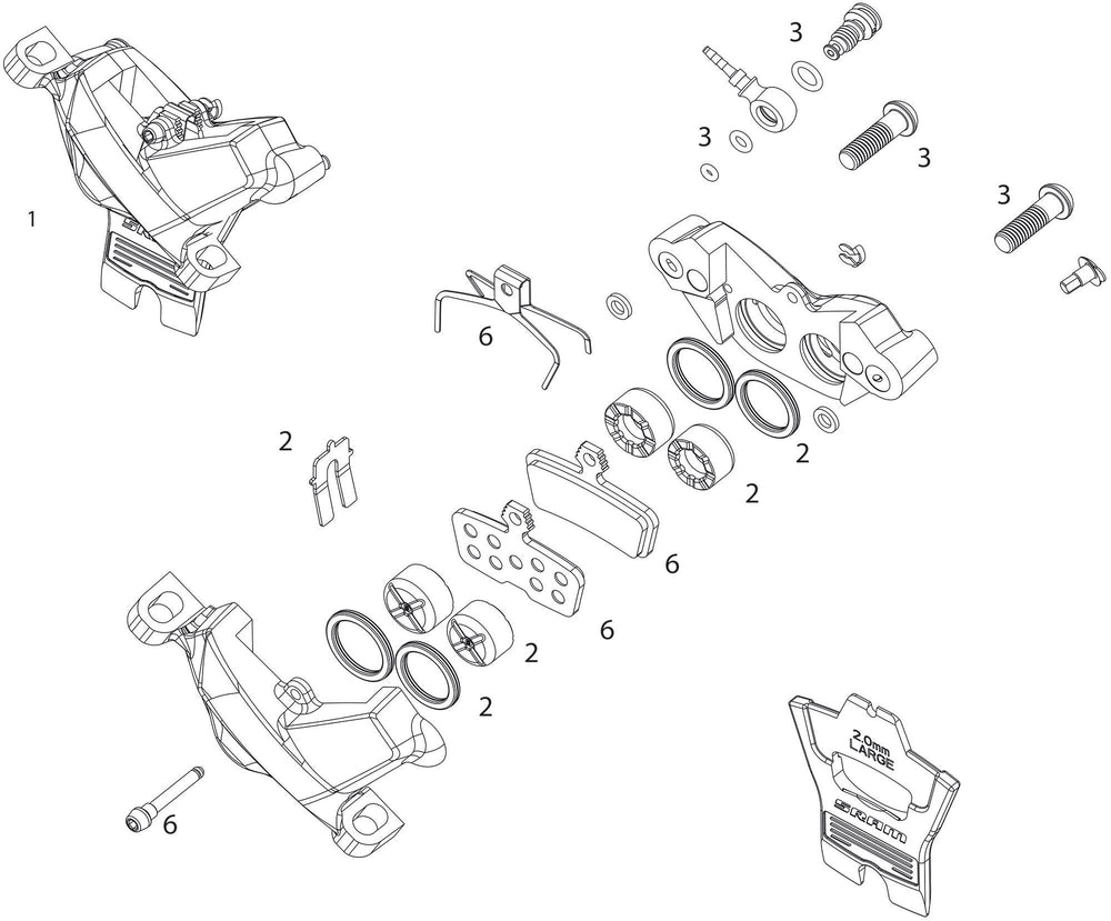 Sram disc brake code silver stealth disc brake code sil. stealth fr.950mm