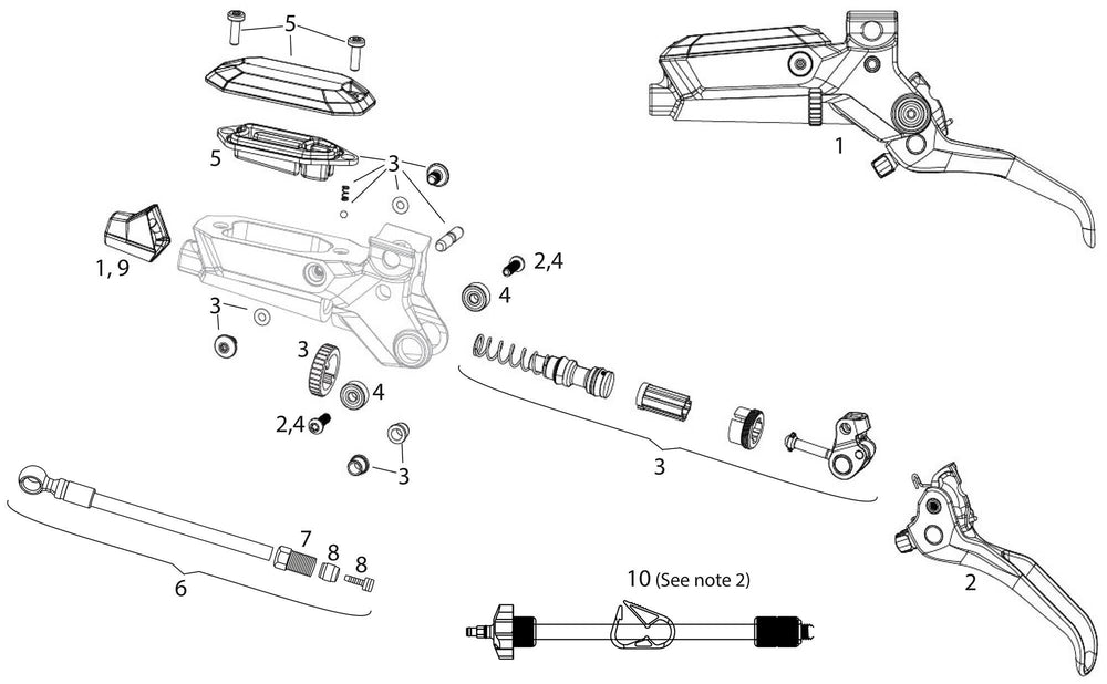 Sram disc brake maven ultimate stealth disc brake maven ul. stealth rear 2000mm
