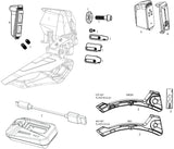 Sram framväxel röd axlar e1