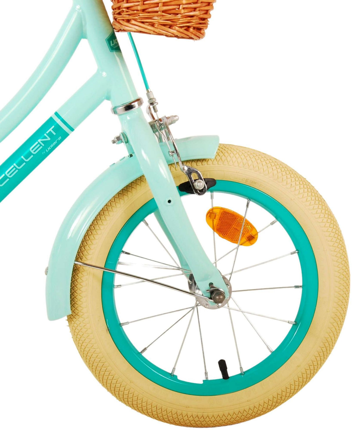 Volare Excellent Children's Bicycle - Girls - 14 Inch - Green