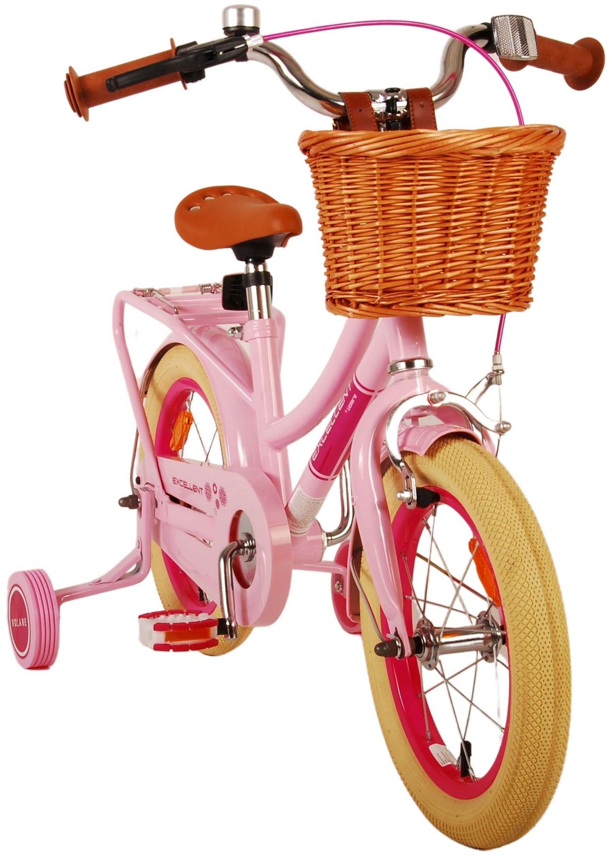 Volare Volare Children's Bike Girls 14 inch Pink