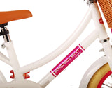 Volare Excellent Children's Bicycle - Girls - 14 Inch - White