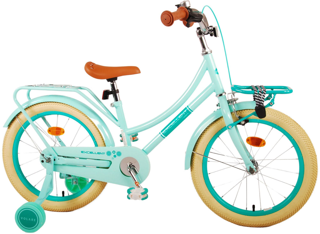 Virerare Eccellente bicicletta per bambini - ragazze - 18 pollici - verde - 95% assemblato
