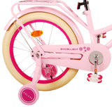 Volare Excellent Children's Bicycle - Girls -18 Inch - Pink - 95% assembled