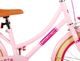 Volare Excellent Children's Bicycle - Girls -18 Inch - Pink - 95% assembled