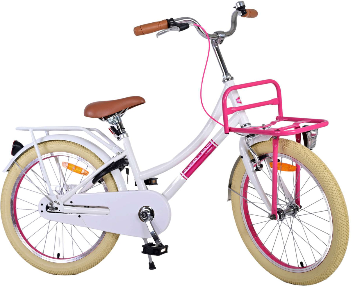 Volare Volare Children's Bike Girls 20 inch White