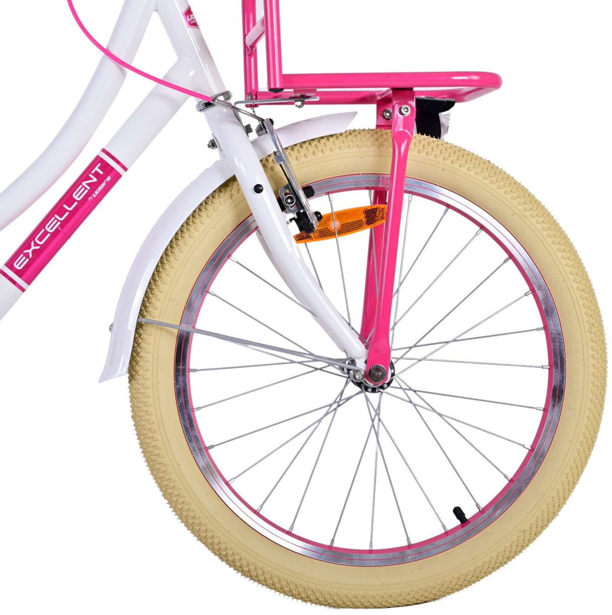 Volare Volare Children's Bike Girls 20 inch White