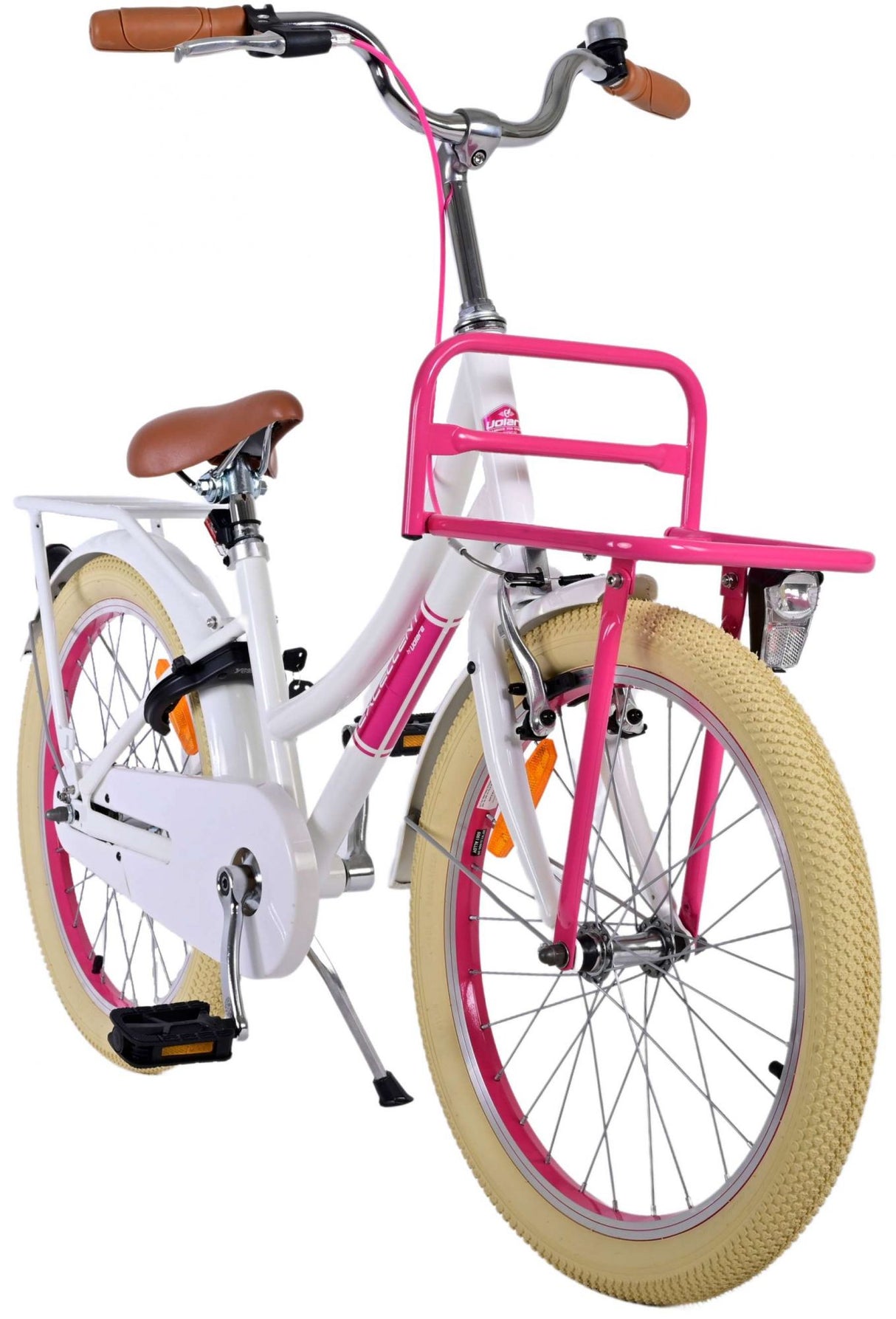 Volare Volare Children's Bike Girls 20 inch White