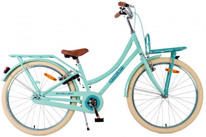 Volare Volare Children's Bike Girls 24 Inch Green Two Hand brakes