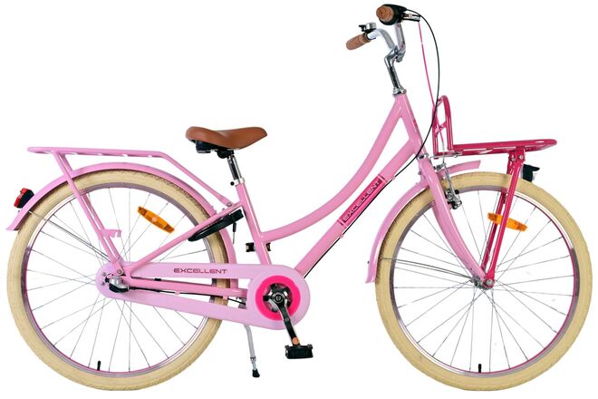 Vlatare eccellente bicicletta per bambini - ragazze - 24 pollici - rosa - 3 marce
