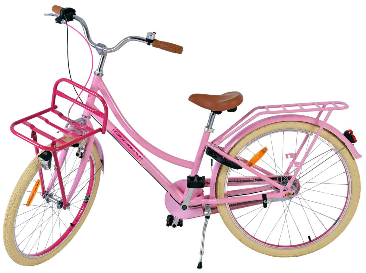 Volare Excellent Children's Bicycle - Girls - 24 Inch - Pink - 3 gears