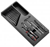 Facom mod 1 4” 6-sided socket, hex keys and bits