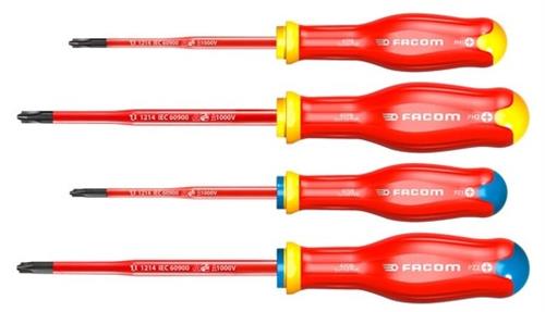 Facom screwdriver set borneo 4-piece
