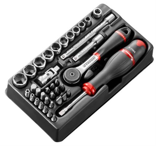 Facom socket set 6k 1 4 inlay