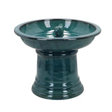 Esschert design vogelbad op voet petrol