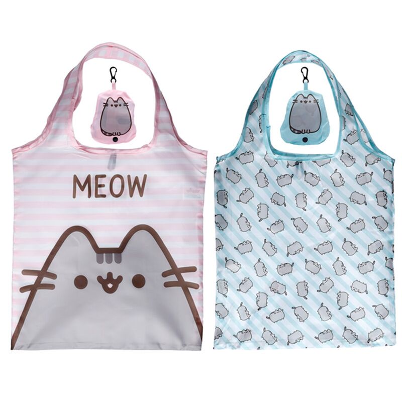 Bolsa dobrável - gato pusheen