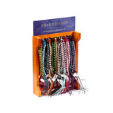 Frëndschaft Braceleten - geklappt flaach
