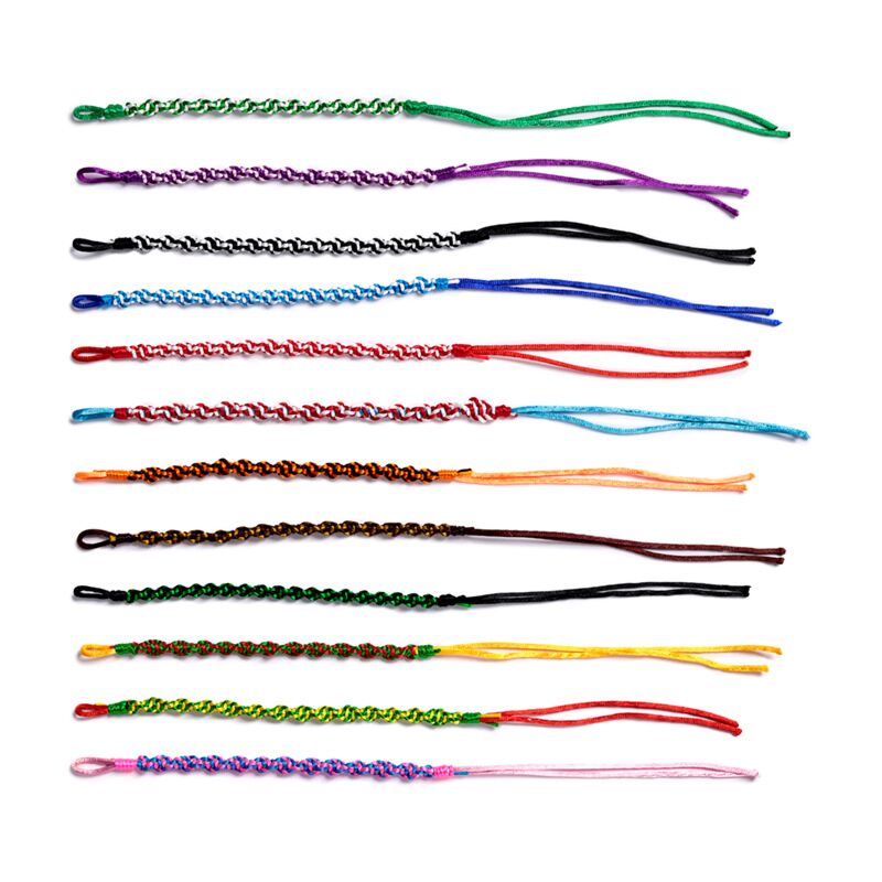 Frëndschaft Braceleten - geknuppt Twist