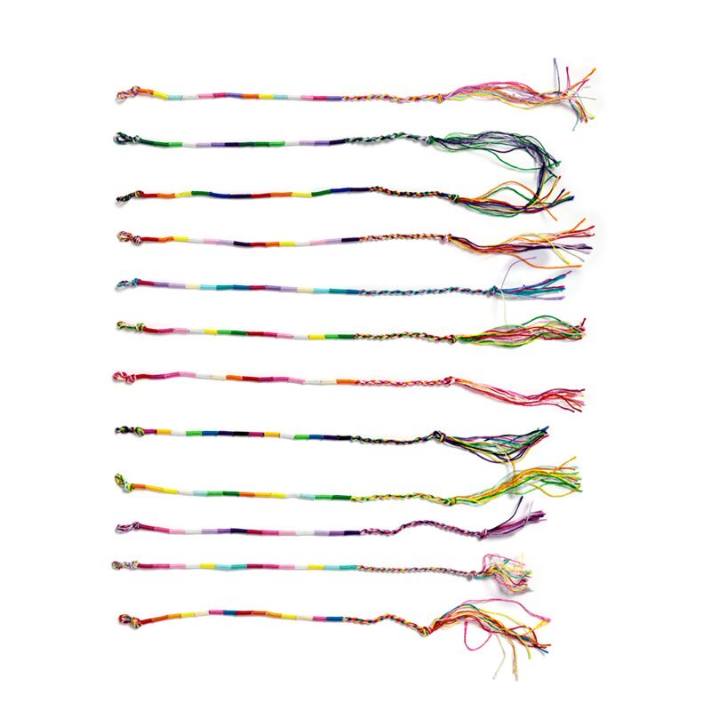 Frëndschaft Braceleten - Dënn gewéckelt