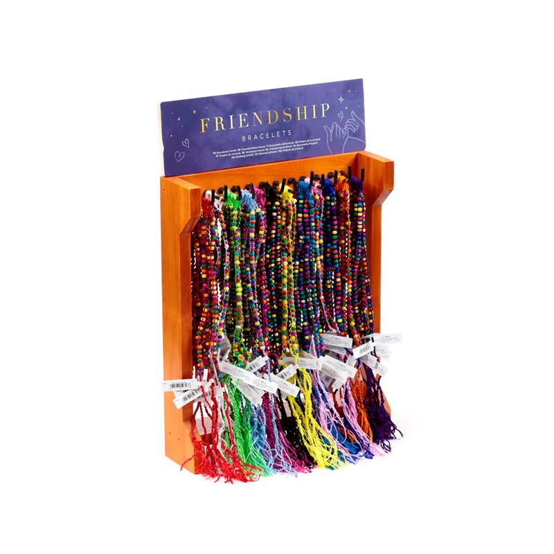 Frëndschaft Braceleten - gewéckelt Perlen