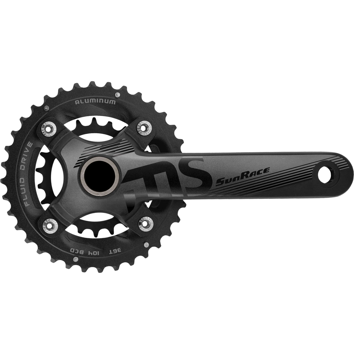 Sunrace Cranket Hollowtech FCMS66 10 vitesses 36 22T. 175 mm incl.
