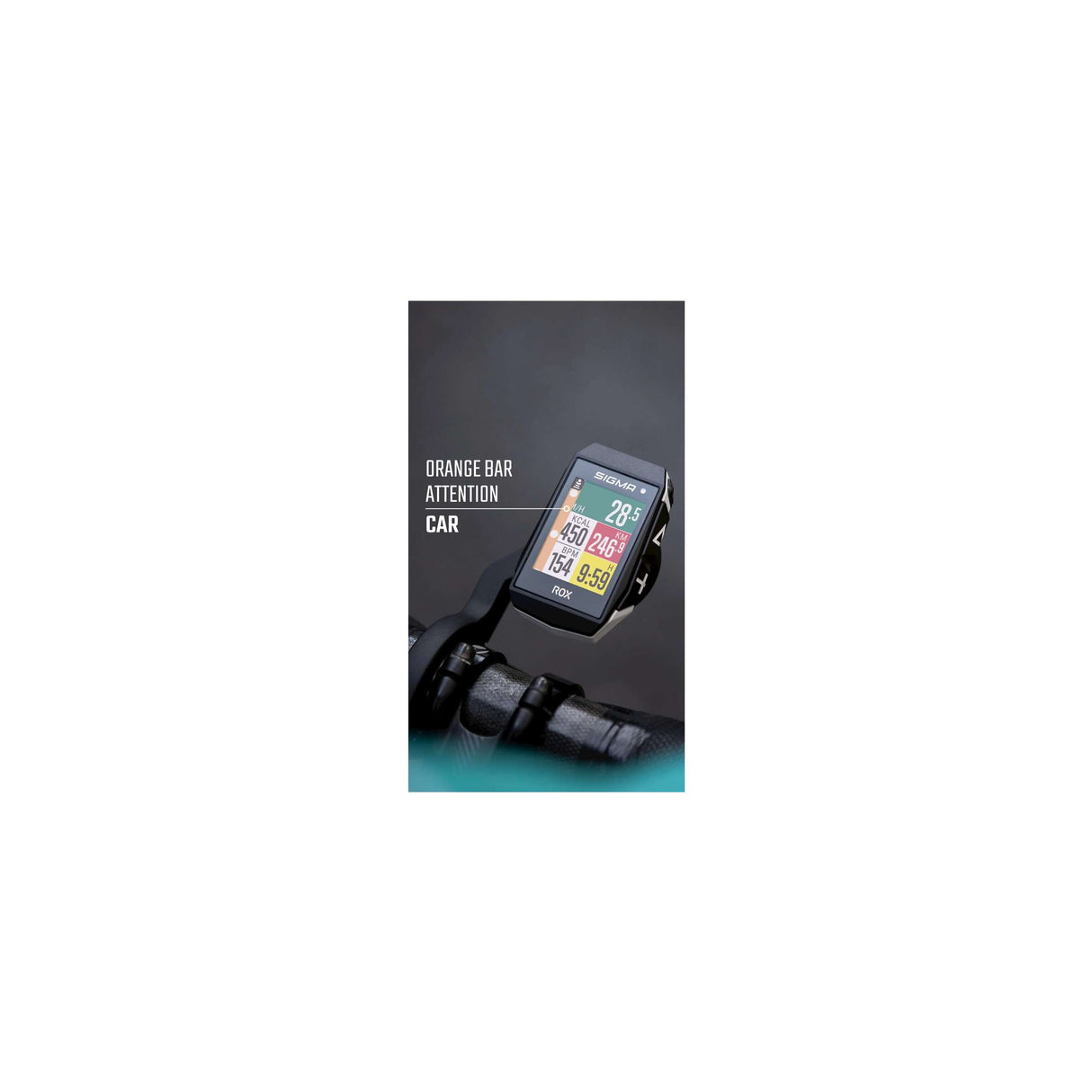 Sigma Rox 11.1 EVO GPS HR Set Set Wi Butler Gearr+Ant+Ble Borst+USB-C