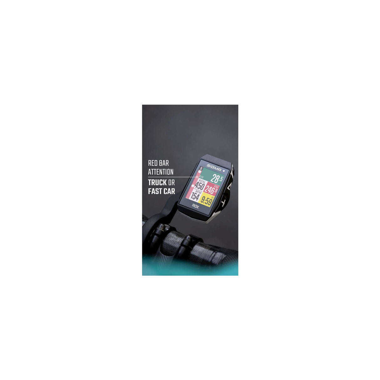 Sigma Rox 11.1 EVO GPS HR Set Set Wi Butler Gearr+Ant+Ble Borst+USB-C