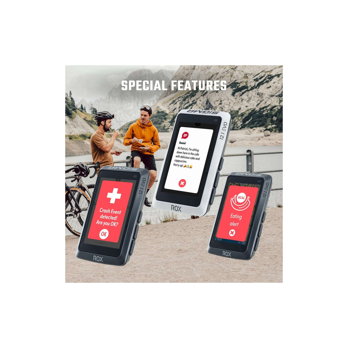 Sigma Bicycle Computer Rox 12.1 EVO GPS BASIC BASIC