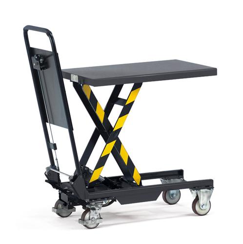 Fetra verrijdbare heftafel 700x450mm 150kg