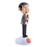 Mr bean med bamse solcelle solar pal figur - licens