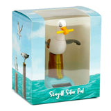 Figura de amigo solar de célula solar de gaviota