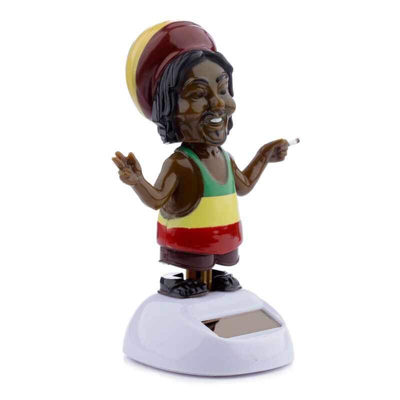 Rasta zonnecel solar pal poppetje