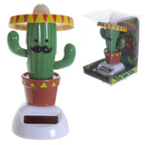 Kaktus med sombrero solcellssolpal