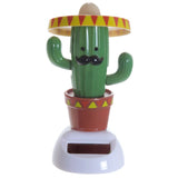 Kaktus med sombrero solcellssolpal