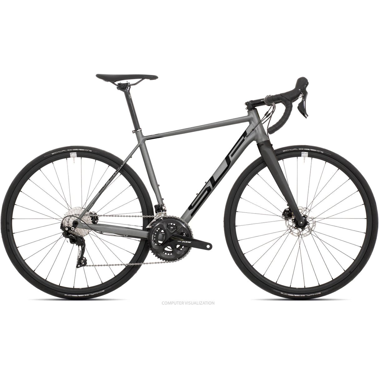 Superior sup x-road issue 700cx58cm(xl) gls chrome black