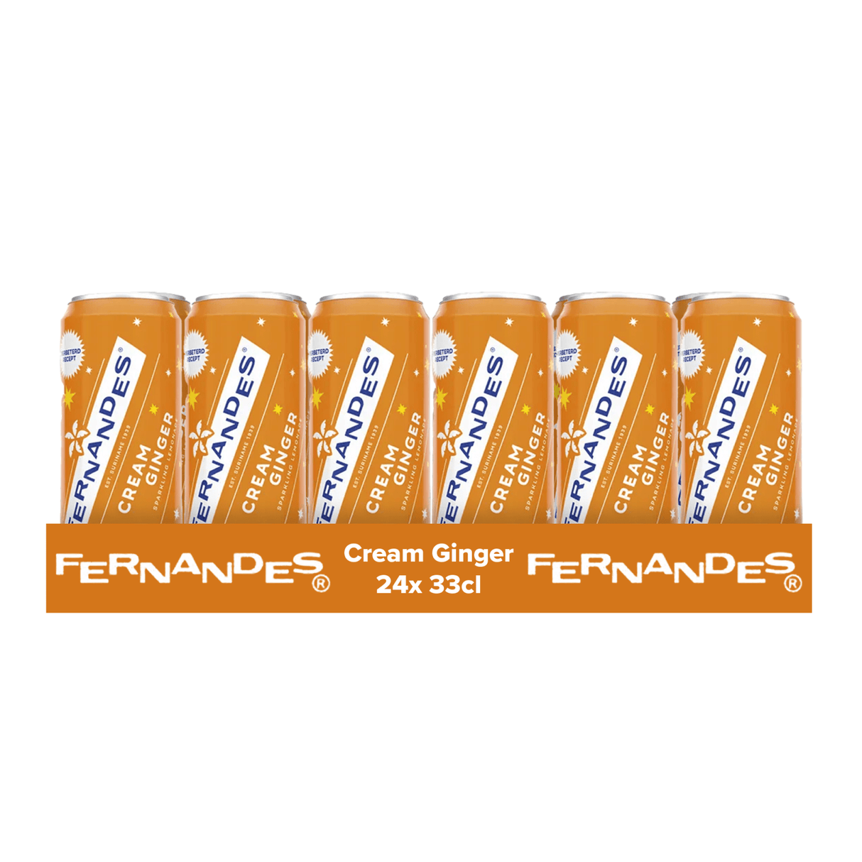 Fernandes крем джинджифил кутия (24x 33cl)