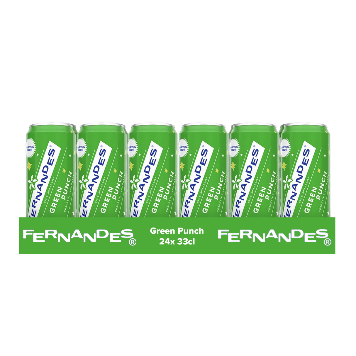Кутия за зелен пунш Fernandes (24x 33cl)