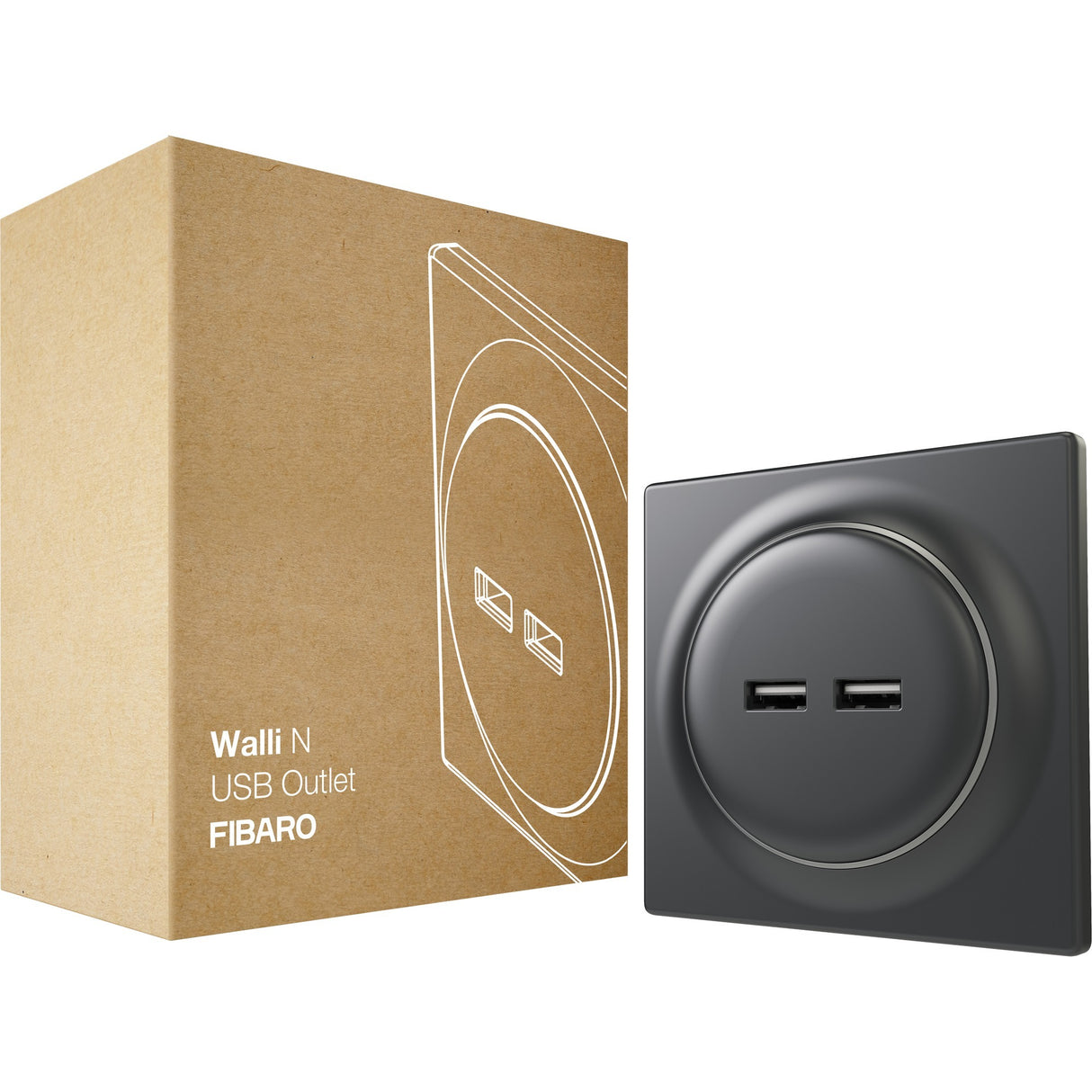 Fibaro Walli N USB Outlet