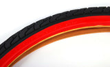 Volare Pneu - 24 polegadas - Black Red - Bicicleta Infantil