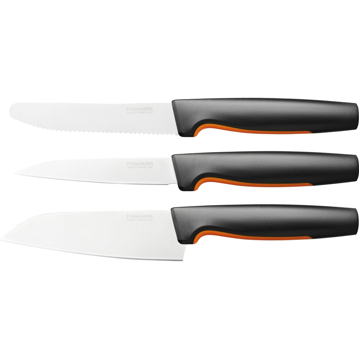 Fiskars Funkční forma Oblíbená sada nožů 3-kus