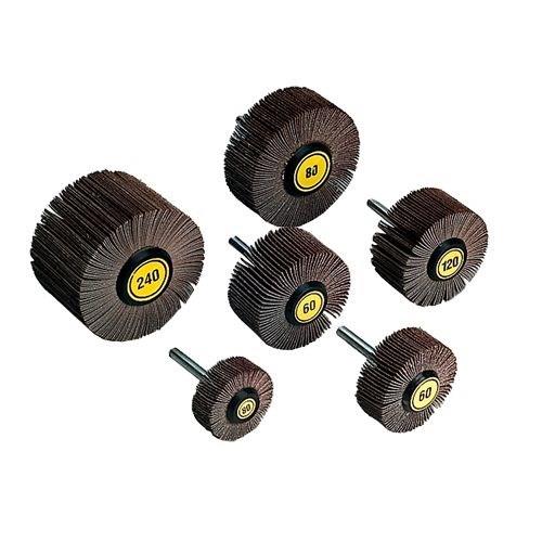 Flexovit lamellenslijpstift staal inox 40x20x6 p60 | 10 stuk stuks