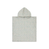 Florish | Grüner hydrophiler Strandponcho 52 x 52 cm