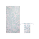 Florish | Toalla de microfibra verde 180 x 90 cm