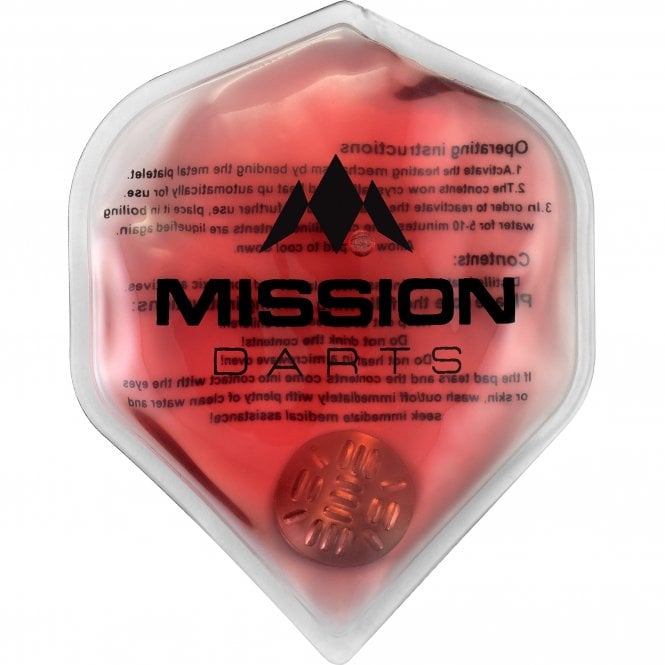 Mission Flux Luxushand wärmer rot