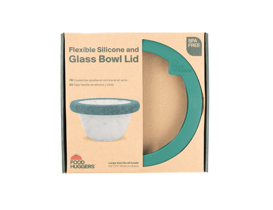 Food huggers silicone lid - gradual green - large