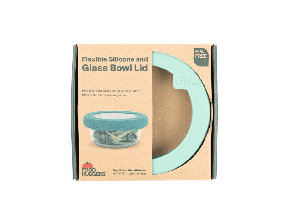 Food huggers silicone lid - gradual green - small