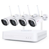 Foscam fn7108w-b4-1t 2mp voll HD WiFi Sécherheetset