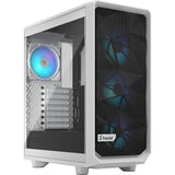 Fraktal design meshify 2 kompakt RGB hvid TG klar farvetone
